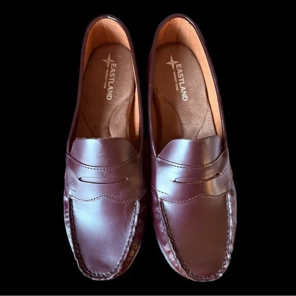 Eastland Women’s Classic ll Burgundy Slip-On Loafers. Size 9.5. New w/o box! - Picture 4 of 10